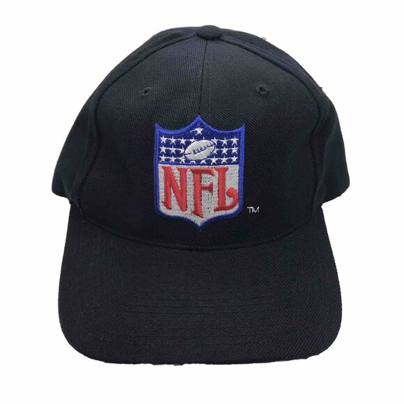 Vintage NFL Hat Pro Line Authentic Black Snapback Baseball Cap - Picture 1 of 5